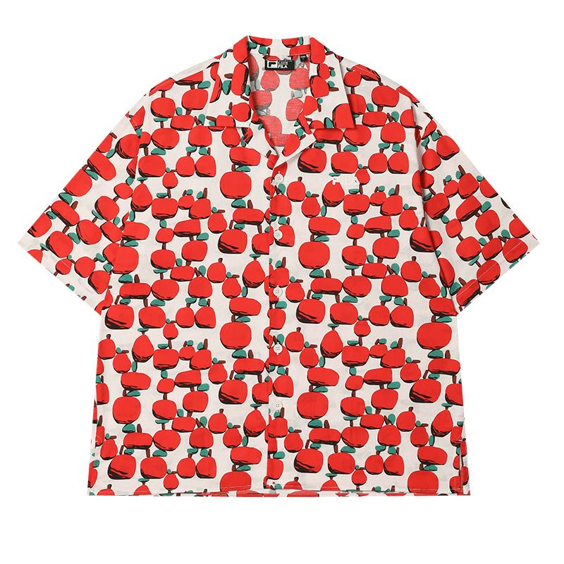 FILA FUSION TIM LAHAN Short Sleeve Woven Shirt M