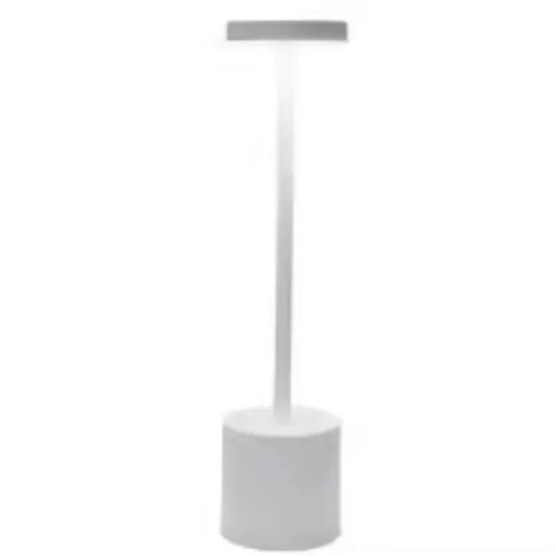 

Tri Color LED Touch Light Rechargeable Nordic Bedside Lamp Portable Bar Atmosphere Table Lamp Environmental Decoration Light белый