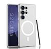 Samsung S25 Ultra Magnetic Ring Wireless Charging Protective Case