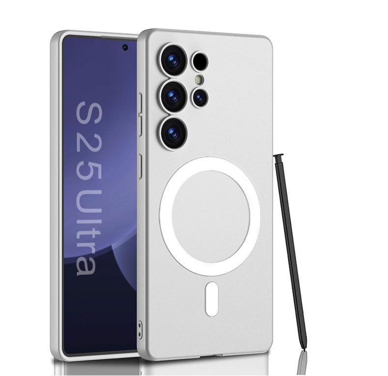 Samsung S25 Ultra Magnetic Ring Wireless Charging Protective Case