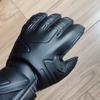 Guantes de Portero Negros Resistentes al Desgaste Guantes de Portero de Fútbol Guantes de Fútbol de Látex Entrenamiento de Fútbol