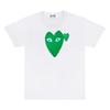 Cross-border American Trendy Brand Bestseller Heart-shaped Unisex 3D Printed Crew Neck Simple Casual Loose Short-sleeve T-shirt