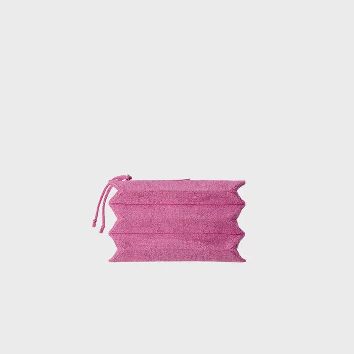 Lucky Pleats Knit Pouch S Starry (ALL)