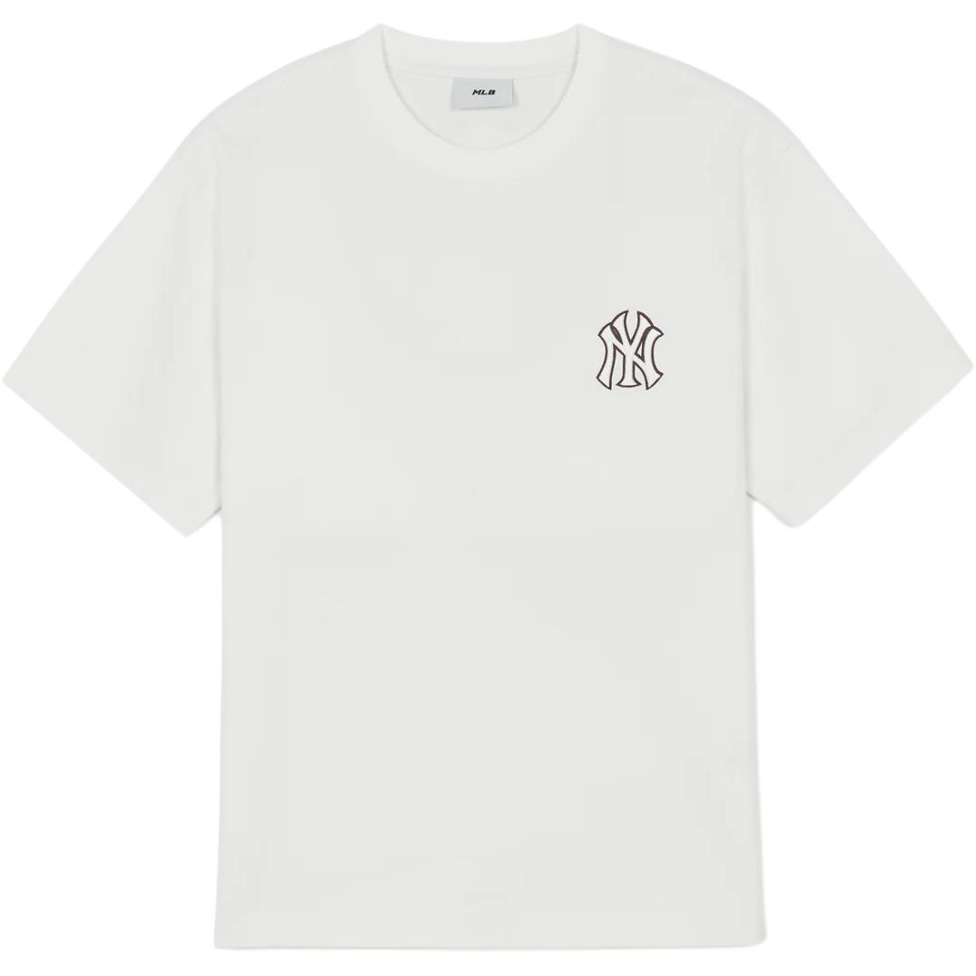 MLB New York Yankees FW25 T Shirt Unisex 3ATSQ0161-50IVS XXL