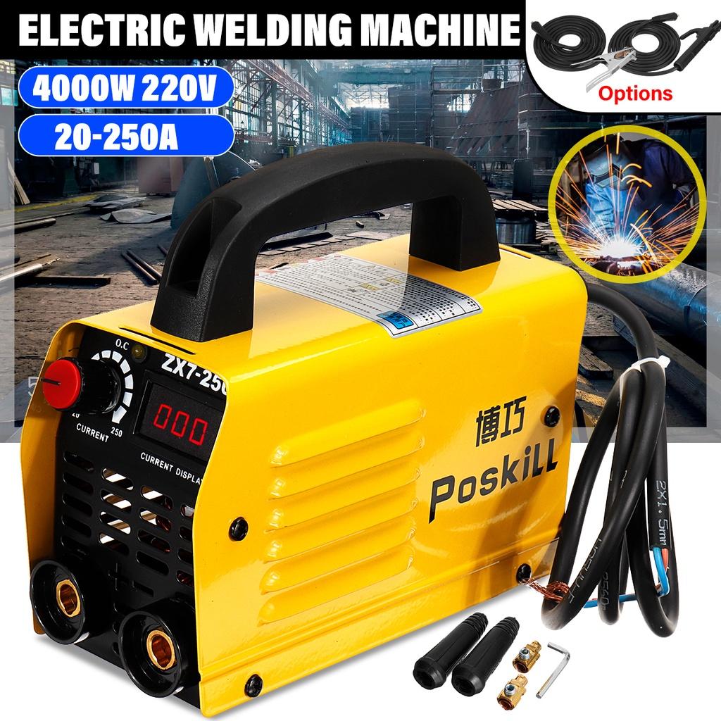 200A 220V 4000W MMA ARC Welder for Home Beginner DIY Welding Working Arc Electric Welding Machine DC Inverter