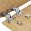 L Shape Bracket Sturdy Cabinet Connector Furniture Assembly Shelf Support Kit With Screws