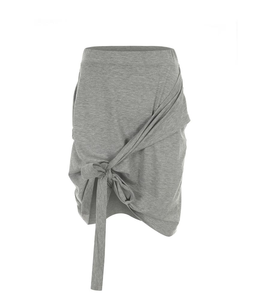 Deobeuleseussiakaibeu Jersey Hole-Tie Skirt 003
