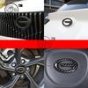 For  Trumpchi GAC GS3 Emzoom 2024 2025 3D ABS Sticker Car Front Emblem Badge Decals Black Badge Logo Emblem Cover Car-Styling
