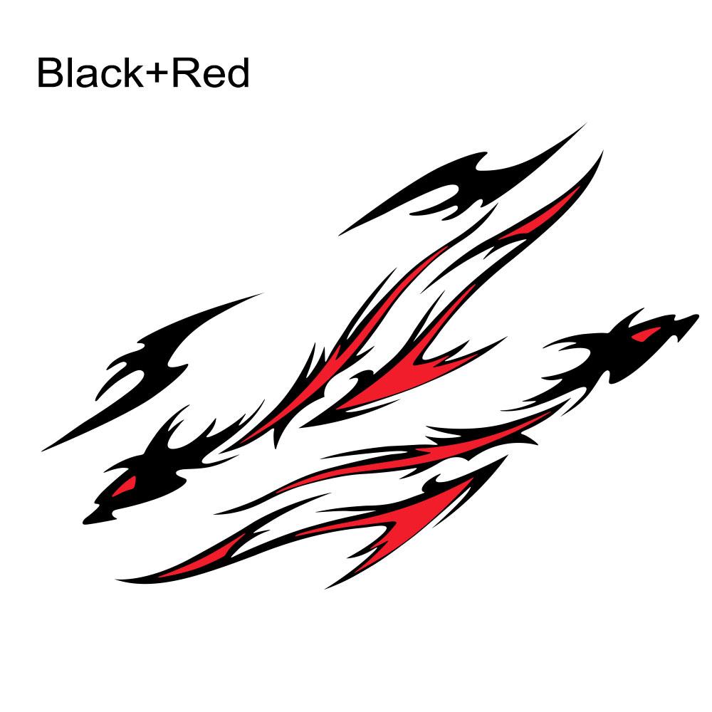 

Car Engine Hood Sticker Sports Racing Flame Dragon Totem Car Door Side Vinyl Decal Self-Adhesive Auto Decor Sticker Accessories