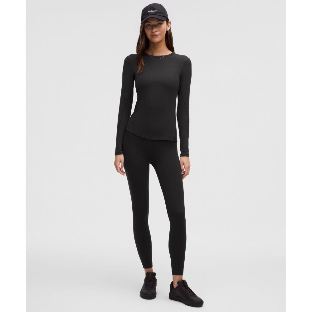 Lululemon Hold Tight Long Sleeve Shirt Black