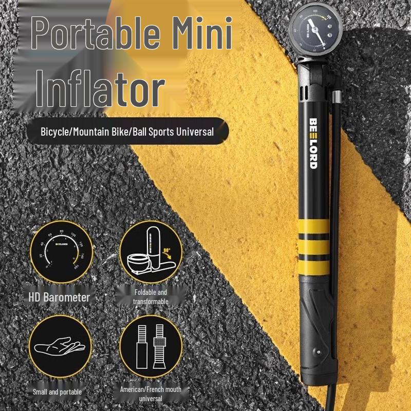 Portable Mini Bicycle Pump