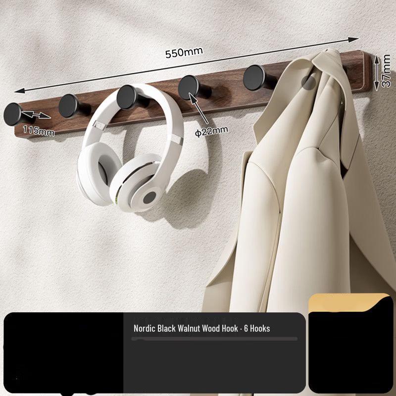 ZNMW Aluminum Alloy Wall-Mounted Coat Rack