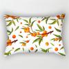 30x50cm Tropical Plant Polyester Pillow Cases Sofa Chair Living Room Home Decoration Green Leaves Plant Sunflower Pillowcase