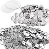 100pcs 25/58mm Metal Brooch Clasps Blank Button Maker Parts Creation Badge Maker  Button Maker