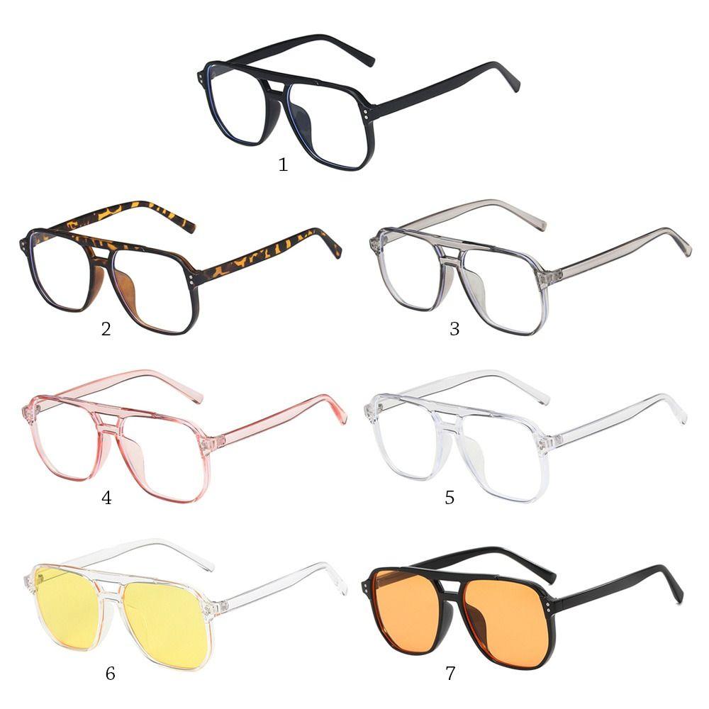 Ultralight Anti-Blue Light Glasses Blue Ray Blocking Computer Goggles Square Eyeglasses  Office
