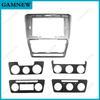 10 Inch Car Frame Fascia Adapter Android Radio Dash Fitting Panel Kit For Skoda Octavia 2004-2014
