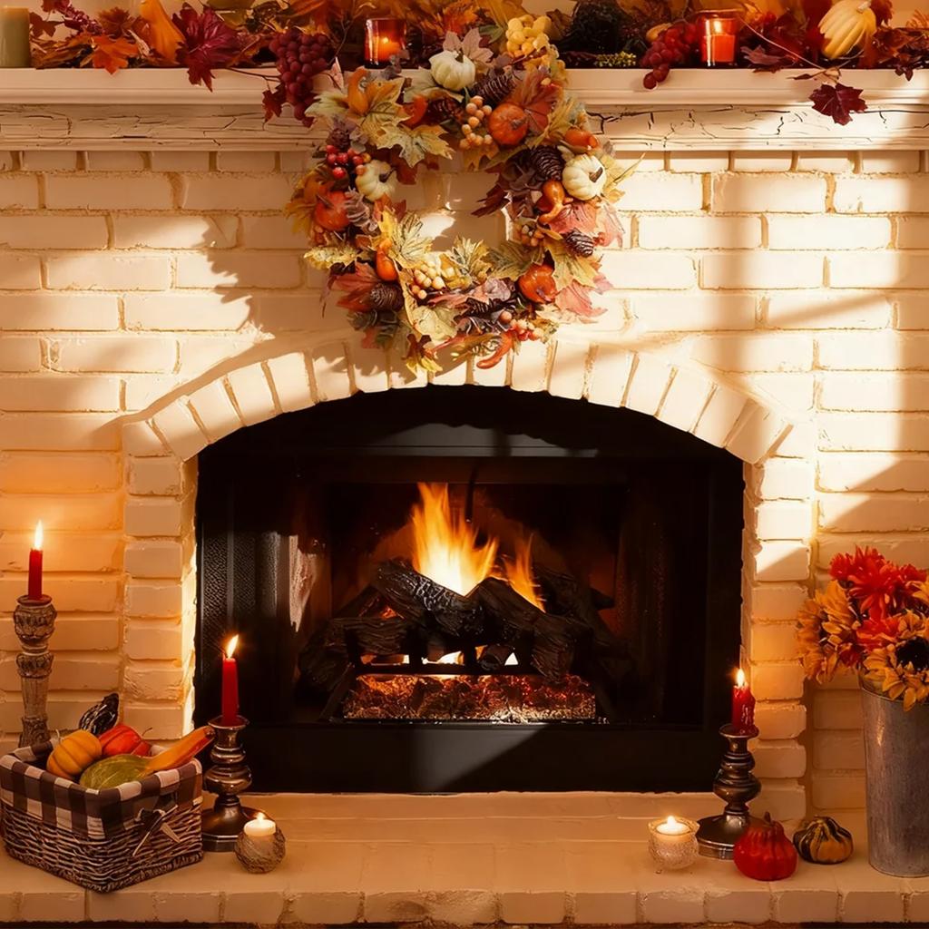 Maple Wreath Festival Wreath Door Hanging Home Decor