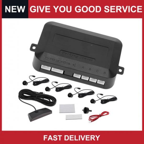 Vehicle Reverse Backup Radar System Reverse Parking Sensors 4 Parking Sensor