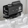 FIRE WOLF Mini Laser Infrared Scope Rangefinder For Hunting Shooting Distance Angular Velocity Meter Tactical Scope Installed