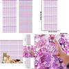 Adorable Pink Cat Paw And Dog Paw Rain Curtain For Festive Pet Birthday Parties