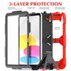 Kickstand Case for iPad 10th 2025 10.2inch iPad 8th 7th Gen 2020 Mini 46 Shock Dirt Proof Silicone Rugged Stand Cover Hard Case