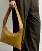 Christine Project Eyelet Flat Shoulder Bag(Mustard)