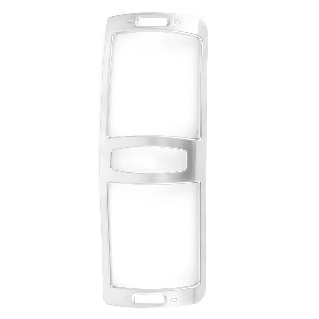Center Control Air Conditioning Vent TrimFrame Fit for 1 Series E81 Hatchback 2007‑2011Chromeplate