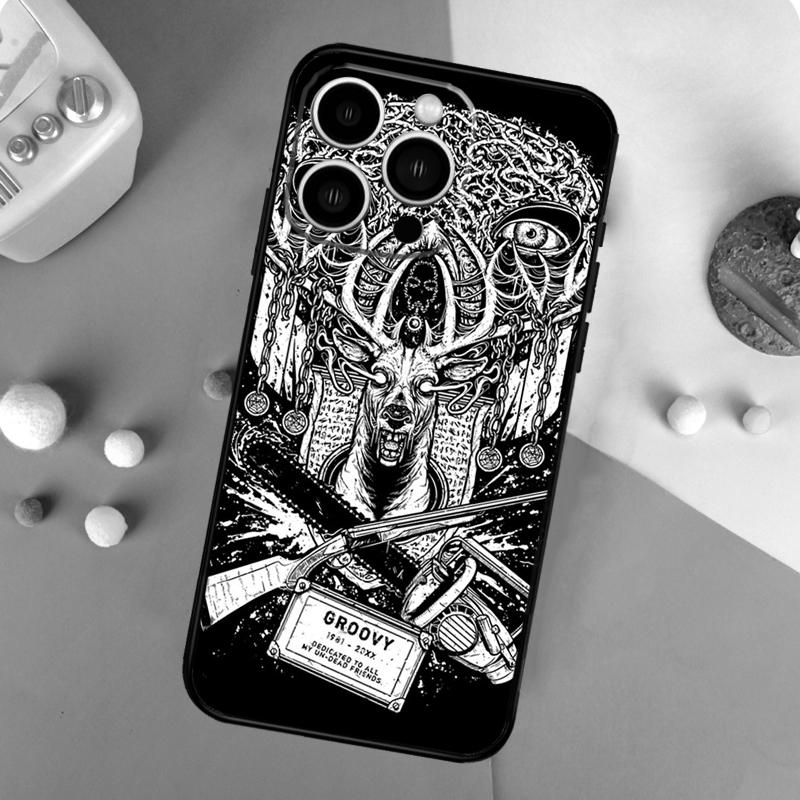 Horror Movie Evil Dead Case For iPhone 16 15 13 12 11 14 Pro Max Mini X XR XS Max Plus Bumper Back Cover