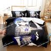 Hoshimachi Suisei Bedding Set Printed Duvet Cover Sheet Pillowcase Soft Quilt Cover Full Queen King Size 3D Anime Bed Sheet Set