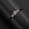 LIKGREAT Stainless Steel Star of David Symbol Bracelet for Men Women Charm Double Bracelets Jewelry Valentine's Day Gift 2025
