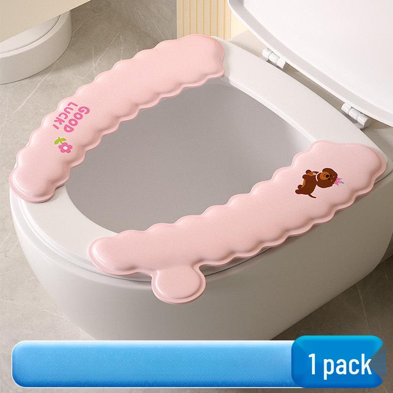 

Pulian Adhesive Toilet Seat Cover Mats