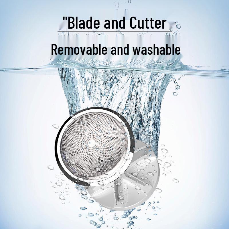 JLL060-6 Mini Shaver: LED Display Razor & Portable Hair Removal Device
