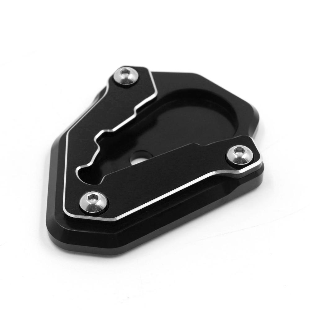 

Для Ducati 848 1098 1198 всесезонные аксессуары для мотоциклов с ЧПУ подставка для ног боковая подставка удлинитель опорная пластина увеличить подставку чёрный