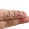 100Pcs Carp Fishing High Carbon Steel Barbed Curved Nymphs Scuds Pupa Fly Tying Hook For Tying Trout Bass Perch Fishing Lure