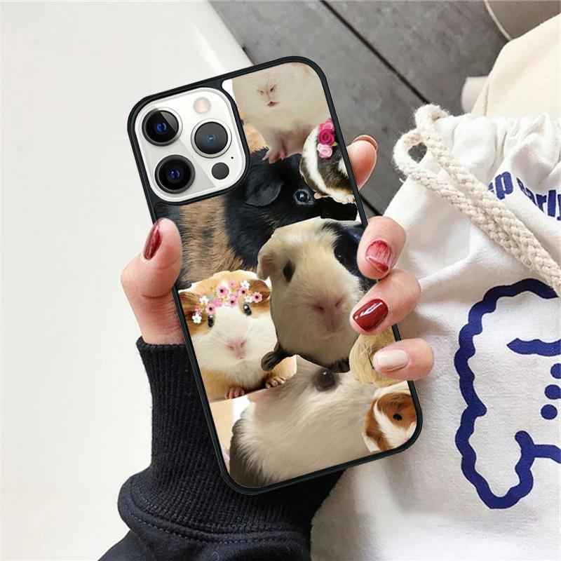 Hamster Guinea Pig Phone Case Cover For iPhone 17 Air 12 Plus Max for iPhone 17 Air 15 16 11 13 14 Pro Max Fundas