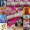 Om Bangle Hinduism Buddhism Ganesha Elephant Head God Powerful Success Wealthy Amulet Talismans Jewelry Vintage Gifts Protect Health Lucky Rich
