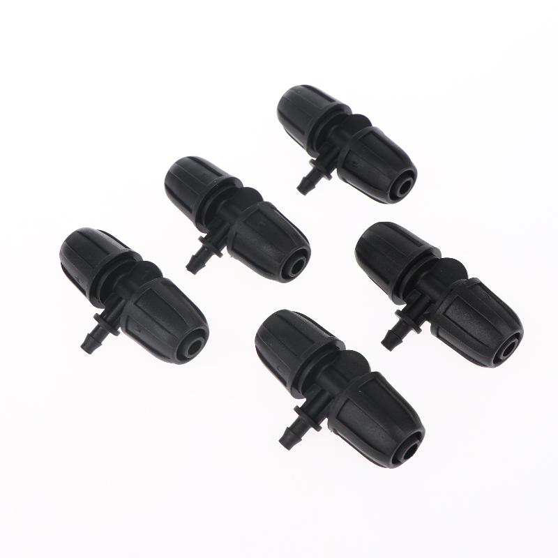 Durable PE Pipe 1 2 Inch 3 4 6 Way Connector Leakproof Garden Drip Irrigation Fittings for Home Watering A1