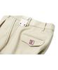 Mondiag Men'S Single-Pleat Herringbone Pants (Beige)