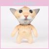 Cuter Cat Plush Dolls With Short Pile Fabric For Kids And Collectors
