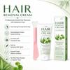 Gentle Hair Removal Cream 100g with Spatula, for Underarm Legs Arms,