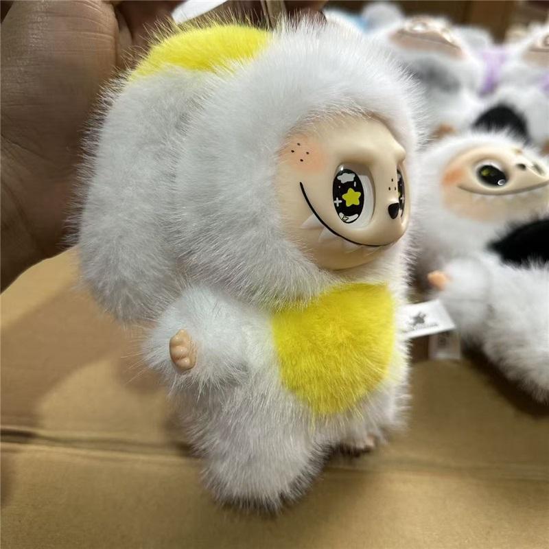 Labbubu Rabbit Doll 6th Generation Lapupu 3rd Generation Macaron Front High Energy Blind Box Gift 6.0 Macaque