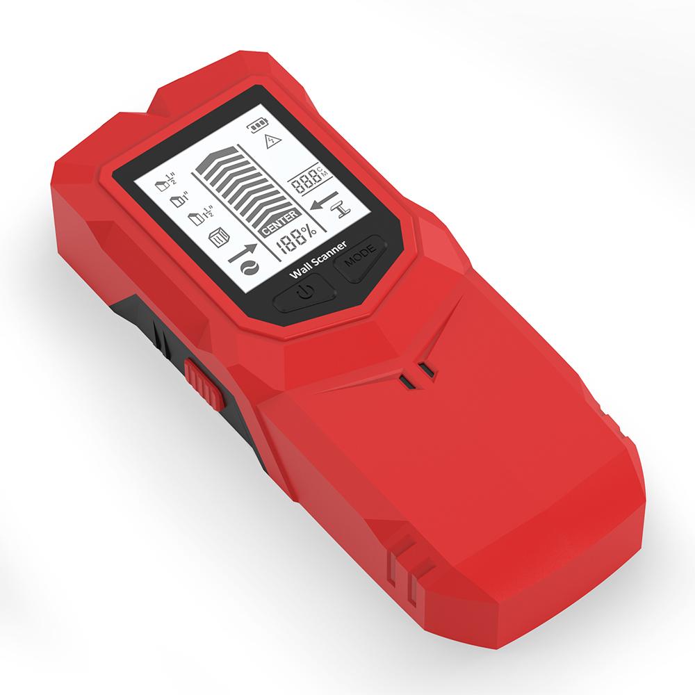 Multifunktionaler 6-in-1 Metalldetektor HW-910 Wandboden-Scanner Finder Holzbolzen AC-Leitung Metalltiefenortung Wand-Metallfinder