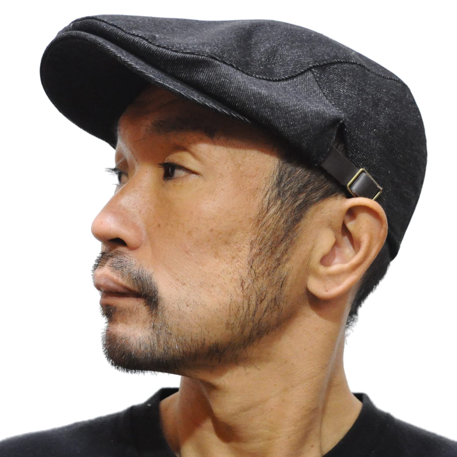 

Ruben Big-Size Hunting Cap, Denim Fabric, Black Adjustable 58–61 cm / Brim ~6 cm чёрный