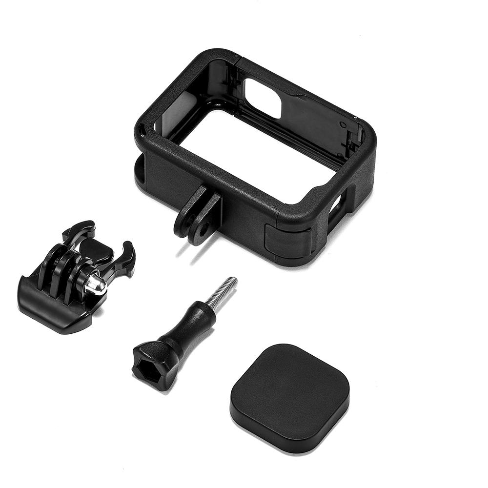 Frame Case for GoPro Hero 12 11 10 9 Black Protective Cover Housing Cage Lens Cap Cold Shoe Mount for Go Pro Hero10 Accessories