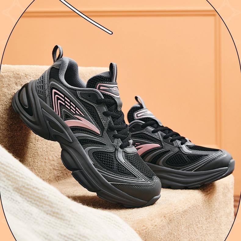 Anta Millennium Glacier Comfortable And Breathable Cushioning Abrasion Resistant Cushioning, Wear Resistant Low Top Women's 122438893-1