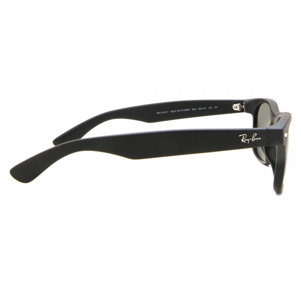 Ray Ban Rb2132f New Wayfarer Matte Asian Fit 622 Unisex Sunglasses