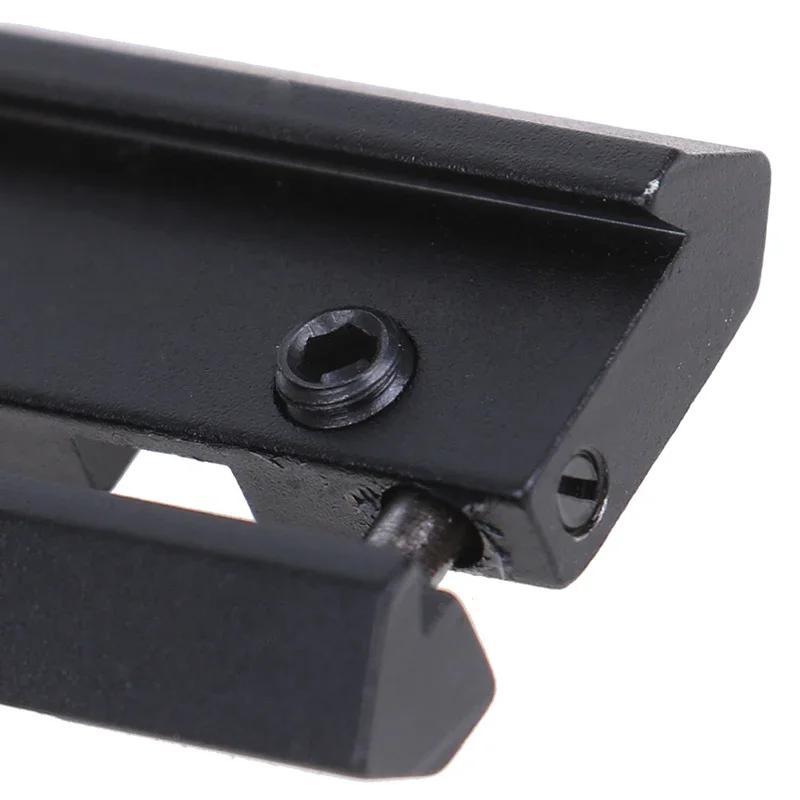 Zielfernrohr Adapter Montagebasis 11mm Schwalbenschwanz auf 20mm Weaver Picatinny Schiene Montage Jagdgewehr Ring Konverter Zubehör