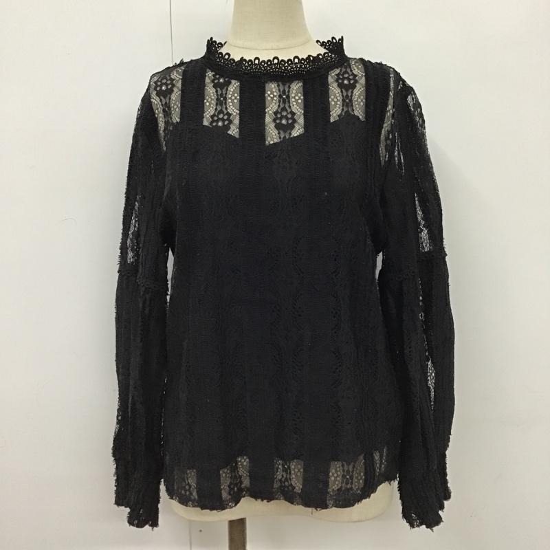 DHOLIC Long sleeve cut and sew Cut and Sewn Long sleeve lace cut and sew Crew neck cut and sew See-through cut and sew [USED] [Old clothes] [Used]