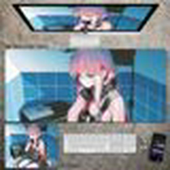 Lycoris Anime Esports Extra Large Non-Slip Gaming Mouse Pad