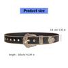 Vintage Belt for Women Men Y2K Leopard Belt for Jeans Shorts Eye Catching Waist Decors Pants Belt Fashion Waist Ornament